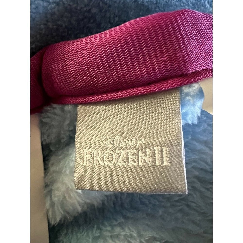 Disney Frozen Plush Reversible Throw Blanket Anna Elsa Lightweight Border Movie - Picture 6 of 8
